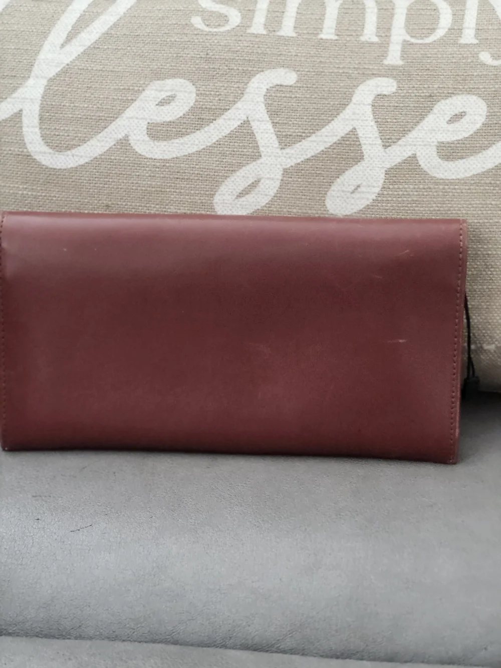 Salvatore Ferragamo Brown Leather Wallet with Gold Hardware - Picture 4 of 16
